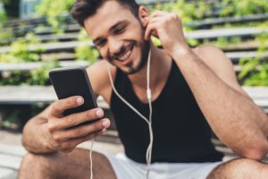 smartphone music listening